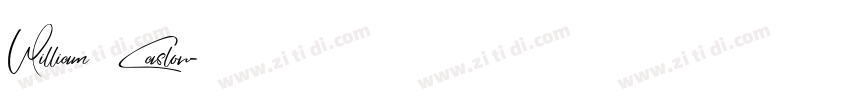 William Caslon字体转换